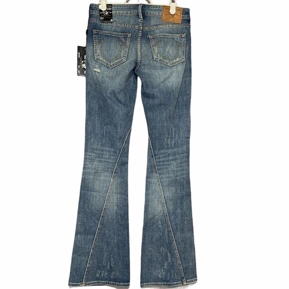 𝅺🆕 True Religion Joey Low-Rise Flare Sweet Baby - Picture 5 of 13